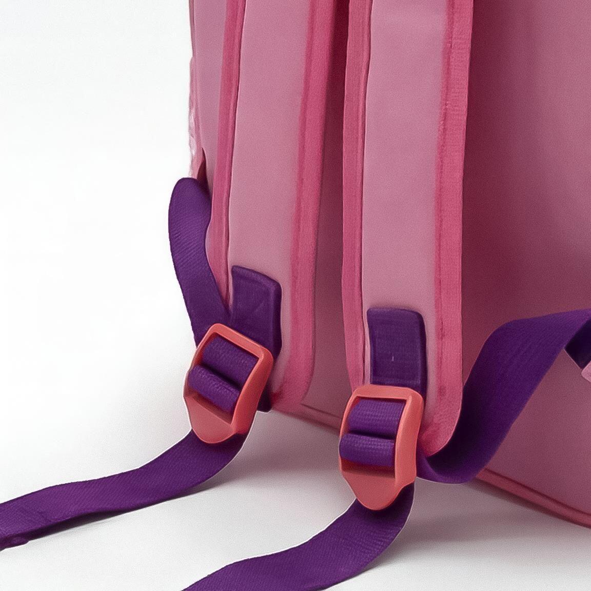 Sac à dos 3D Dora l'exploratrice pour enfants, en polyester résistant, violet 4/6