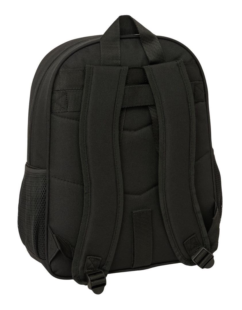 Real Betis Kinder-Schulrucksack, Trolley-kompatibel, mit Vordertasche, Schwarz 2/3