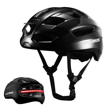 ROCKBROS Fahrradhelm mit LED-Beleuchtung