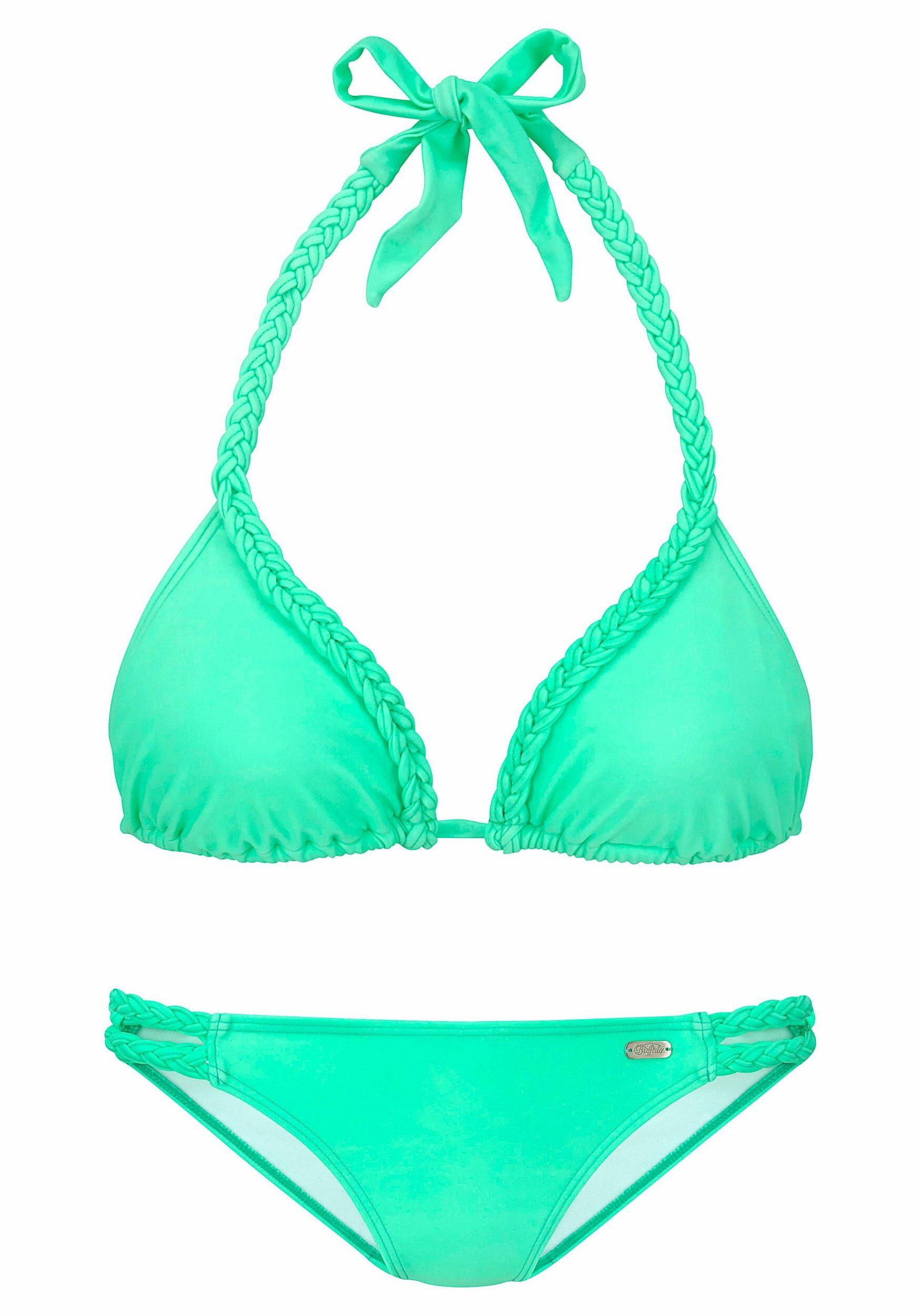 Damen Buffalo Triangel-Bikini mit Flecht-Detail 6/7