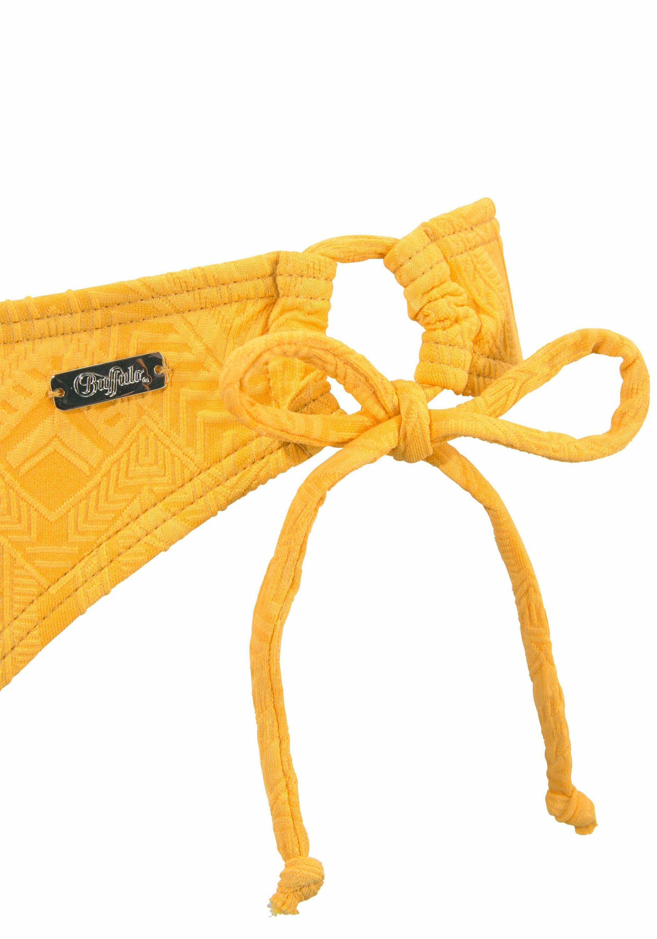 Damen Buffalo Triangel-Bikini mit modischer Struktur 4/7