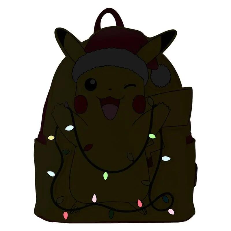 Zaino per bambini Pokémon Pikachu per le vacanze con cerniera gialla e rosa 3/4