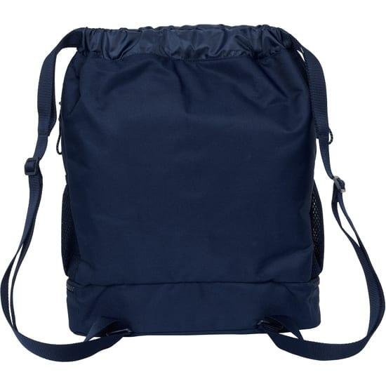Mochila Kappa Adulta com Cordão, Porta-Garrafa e Bolsos Laterais - Azul 2/4