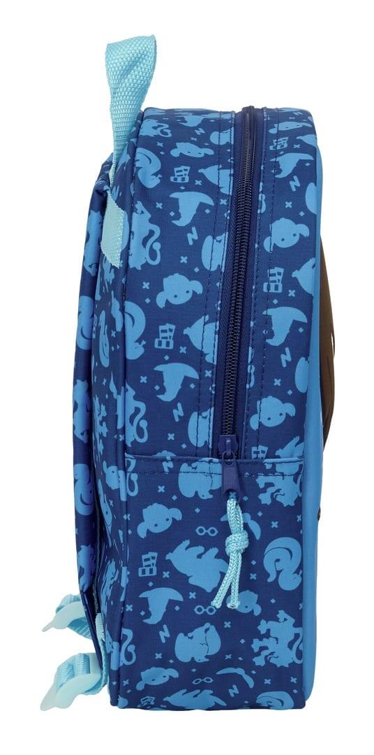 Harry Potter 3D-Kinderrucksack mit Reißverschluss, Blau 3/3