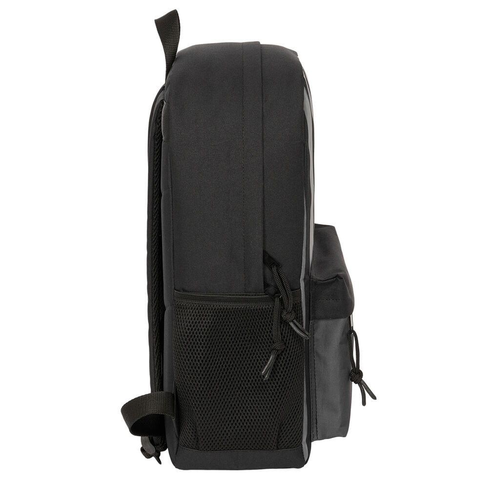 Mochila para laptop Wednesday de 15,6" para adultos com bolso frontal - Preta 2/4
