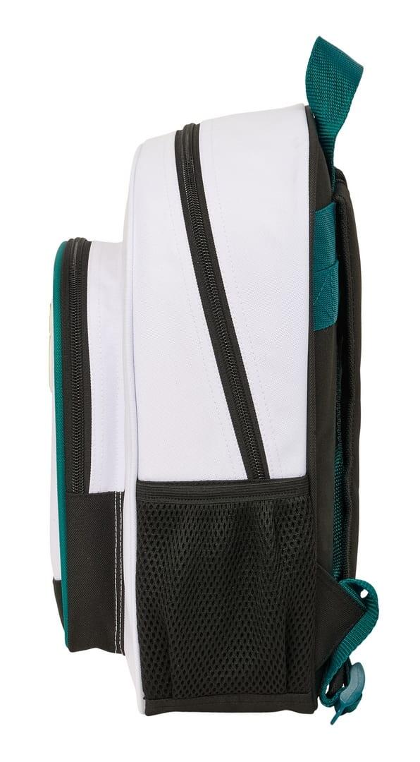 Mochila infantil do Real Madrid, adaptável a carrinhos de bagagem, com bolso 3/3