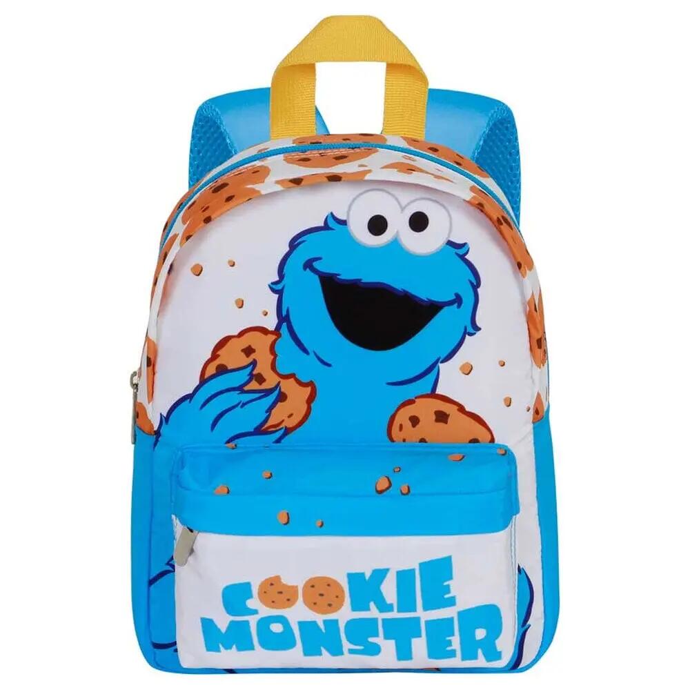 Zaino per bambini Cookie Monster con tasca frontale - Blu 2/3