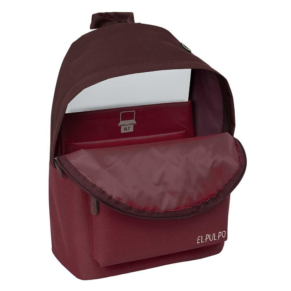 Laptop-Rucksack „Octopus“ für Erwachsene, geeignet für 14,1-Zoll-Laptops, mit 4/4