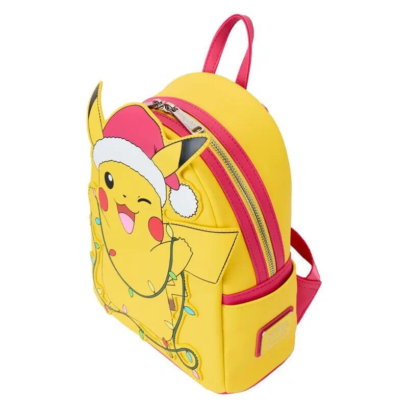 Zaino per bambini Pokémon Pikachu per le vacanze con cerniera gialla e rosa 4/4