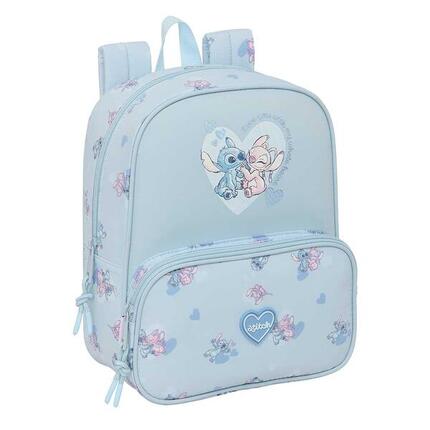 Sac à dos Stitch 3D pour enfants avec porte-bouteille et bretelles rembourrées