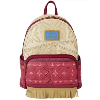 Zaino Wish 3D per bambini con cerniera e tasche laterali in rete viola