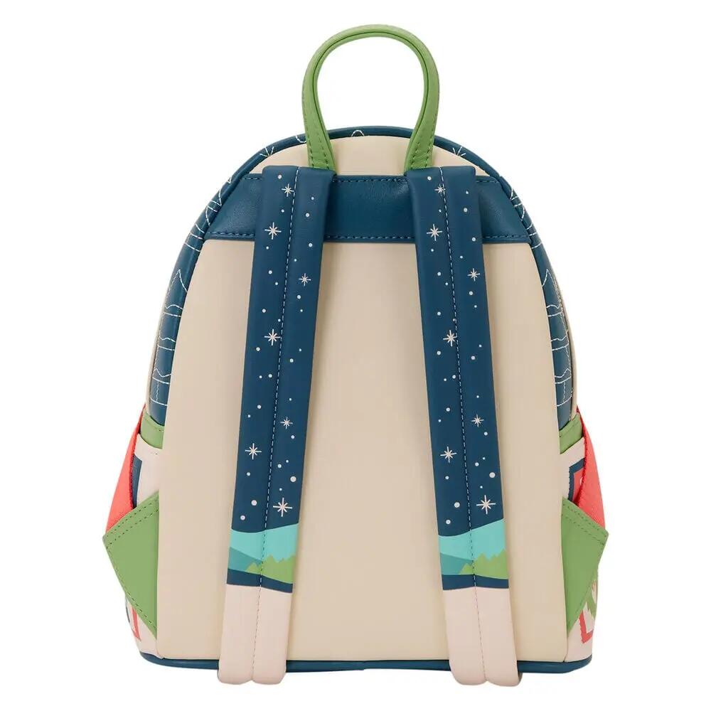 Zaino da adulto Mickey Holiday con tasca frontale, multicolore 4/4