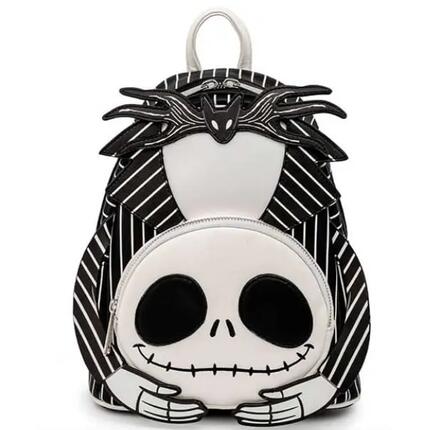 Sac à dos Minnie Mouse pour adulte avec poche avant, en cuir végétalien, rose