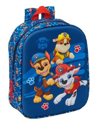Sac à dos 3D Pat' Patrouille pour enfants avec porte-bouteille et bretelles