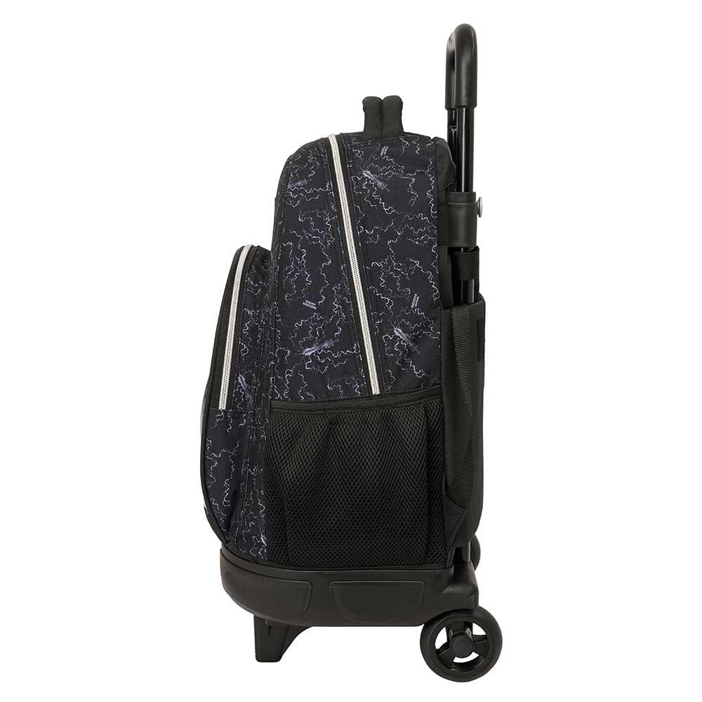 Masters of the Universe Kinder-Schulrucksack mit abnehmbaren Rollen, Schwarz 3/3
