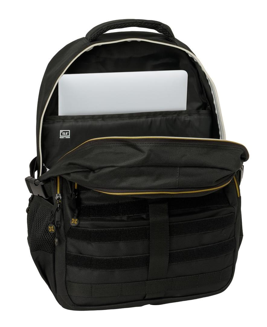 Mochila Munich para adultos com compartimento para laptop de 15,6", preta e 5/5