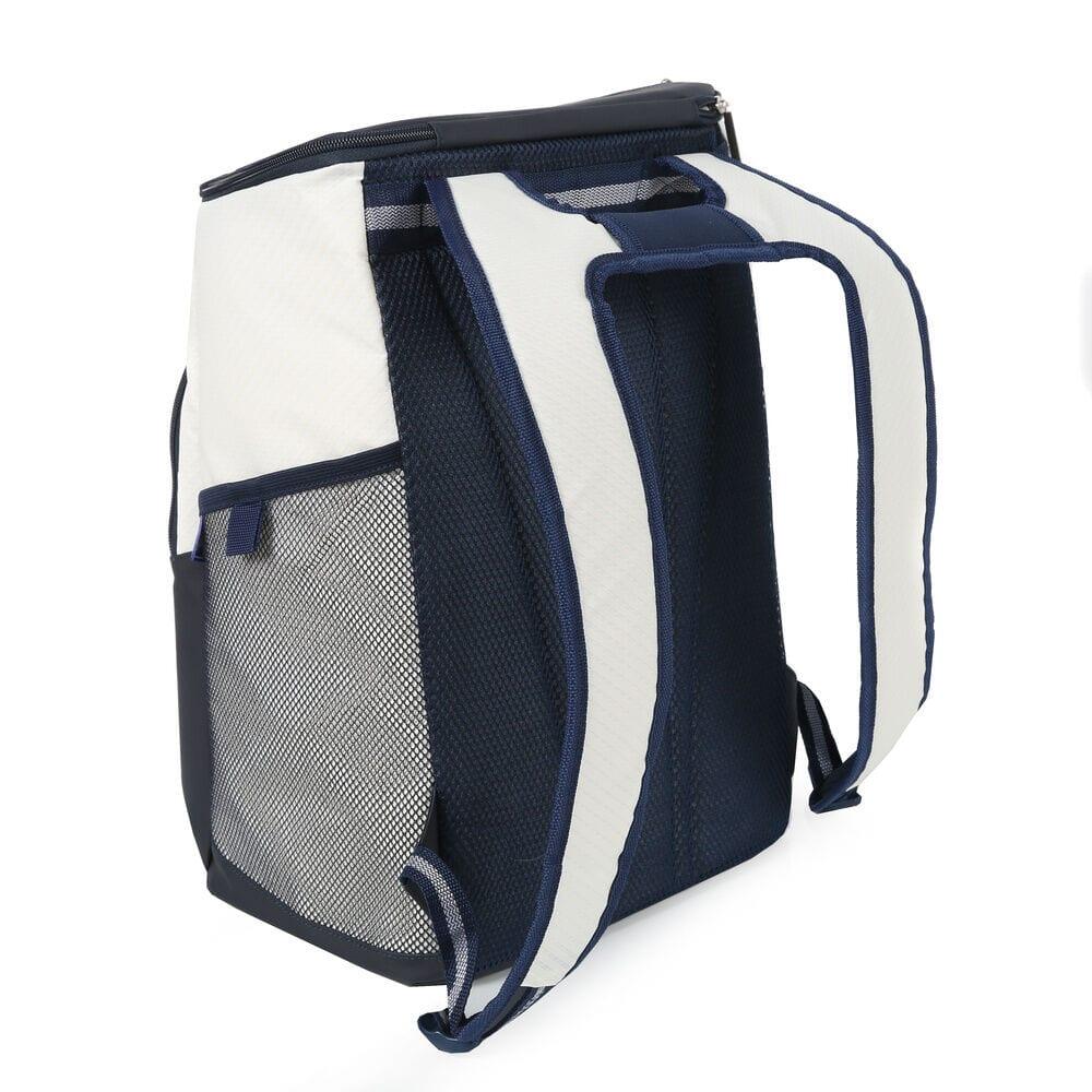 Mochila Térmica Adultos Real Madrid Ripstop con Bolsillo Frontal Blanca 4/4