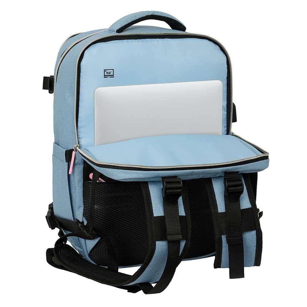 Mochila de viagem K-Pop Demon Hunters para laptop de 15,6" - Azul 7/7