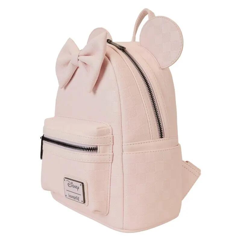 Zaino da adulto di Minnie Mouse con tasca frontale e spallacci regolabili, rosa 2/4