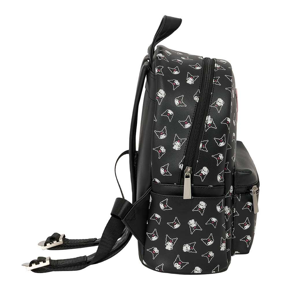 Sac à dos Kuromi Mini pour enfants avec poche avant et bretelles réglables 3/3