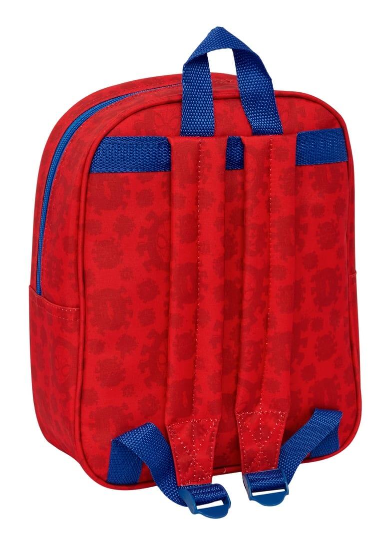Zainetto 3D di Spiderman per bambini con cerniera blu e rossa 2/3