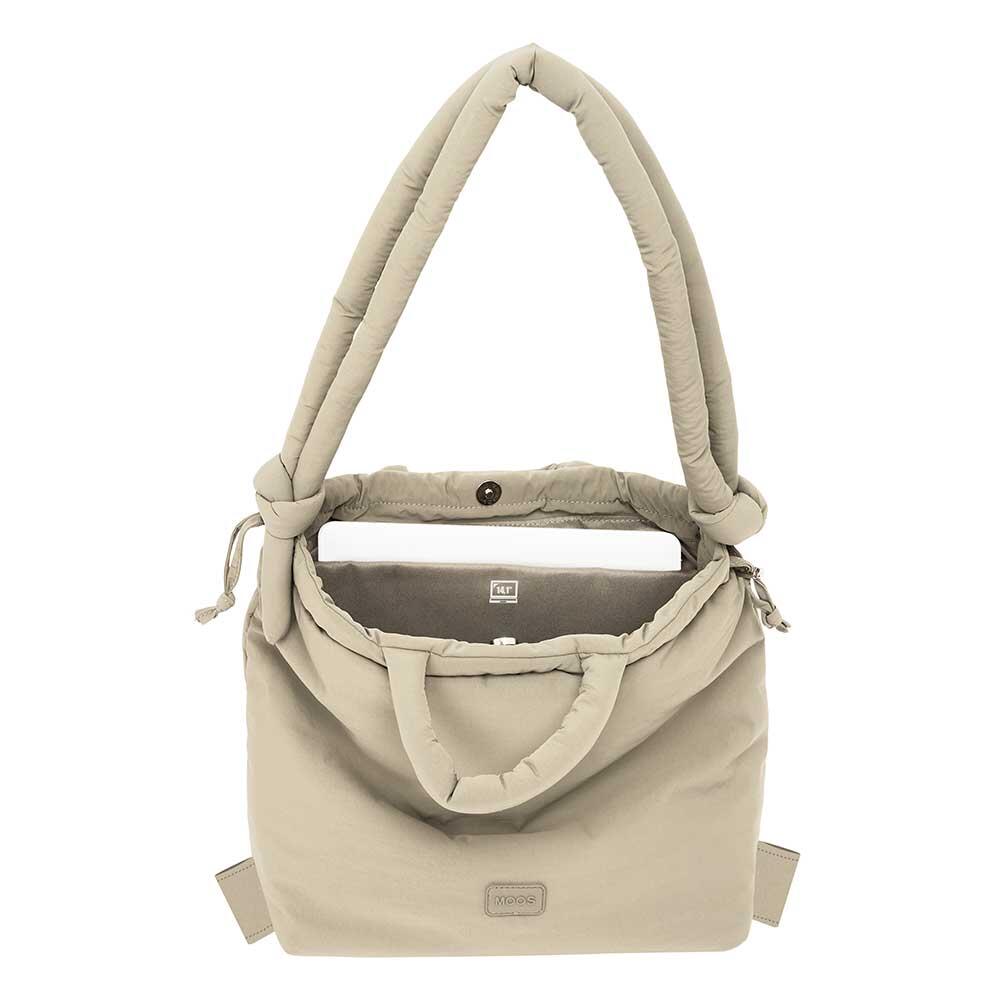 Mochila Moos Adult Acolchoada Tipo Cápsula com Compartimento para Laptop de 4/6
