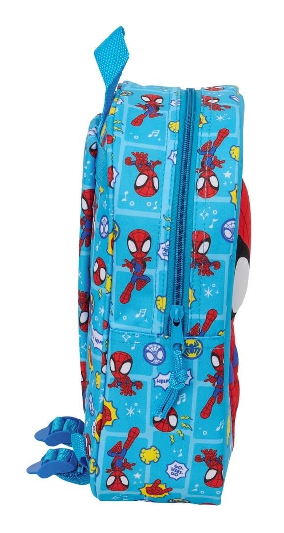 Zainetto 3D di Spidey per bambini con cerniera e tracolla - Blu 3/3