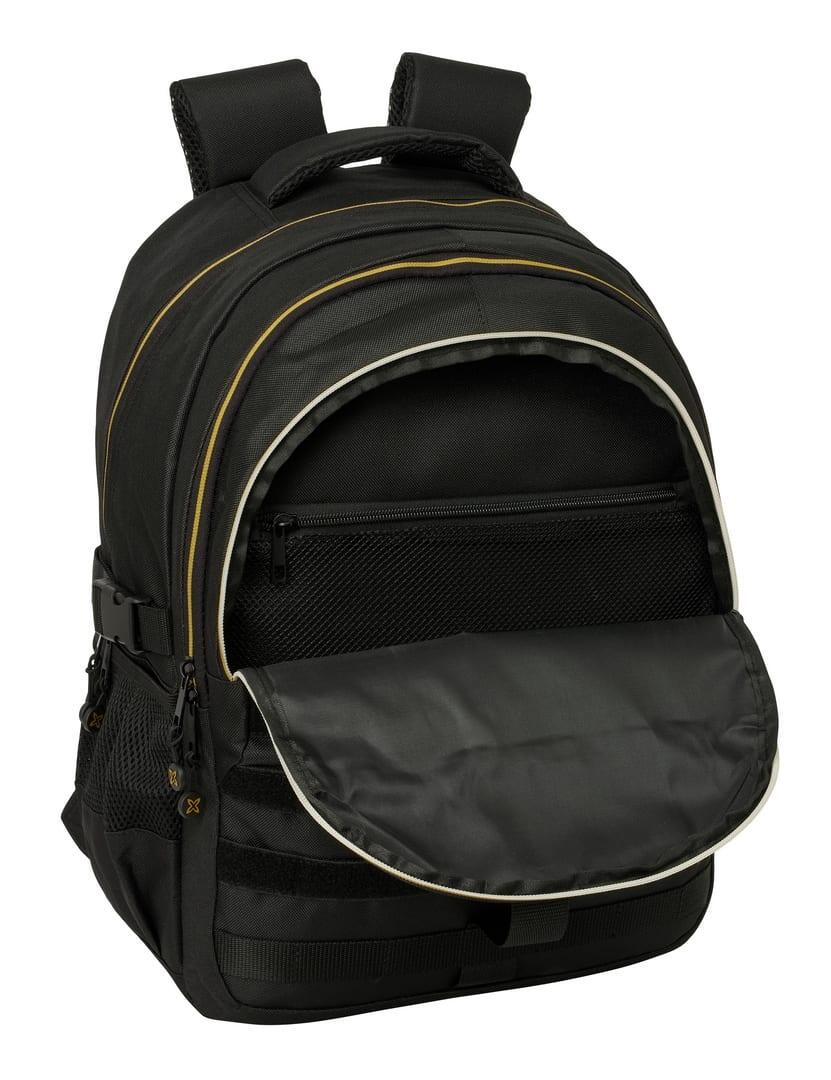 Mochila Munich para adultos com compartimento para laptop de 15,6", preta e 4/5