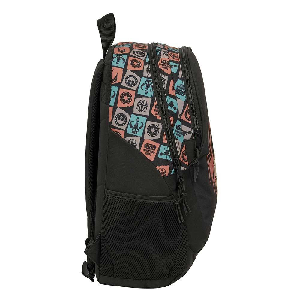 Mochila infantil Mandalorian & Grogu, adaptável a carrinhos de bagagem com 3/3