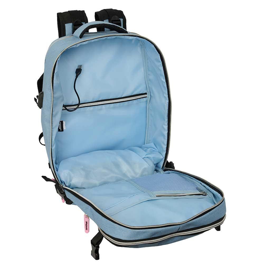 Mochila de viagem K-Pop Demon Hunters para laptop de 15,6" - Azul 6/7
