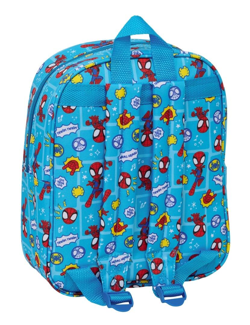 Zainetto 3D di Spidey per bambini con cerniera e tracolla - Blu 2/3