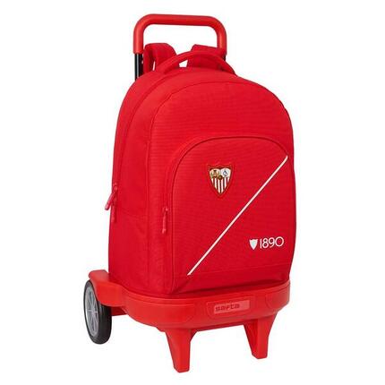 Sac à dos enfant FC Séville, adaptable à une valise à roulettes avec