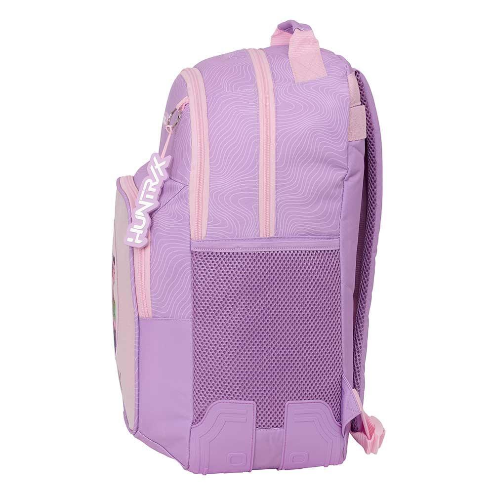 Mochila escolar infantil K-Pop Demon Hunters com porta-garrafa (lilás) 3/4