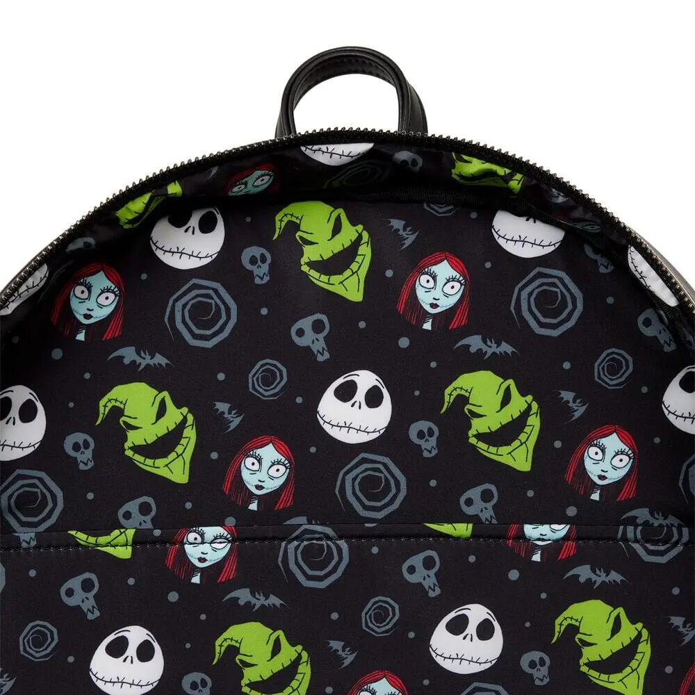 Zaino da adulto Jack Skellington Nightmare Before Christmas, 40 cm, bianco e 4/4