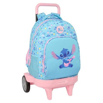 Sac à dos Stitch 3D pour enfants avec porte-bouteille et bretelles rembourrées