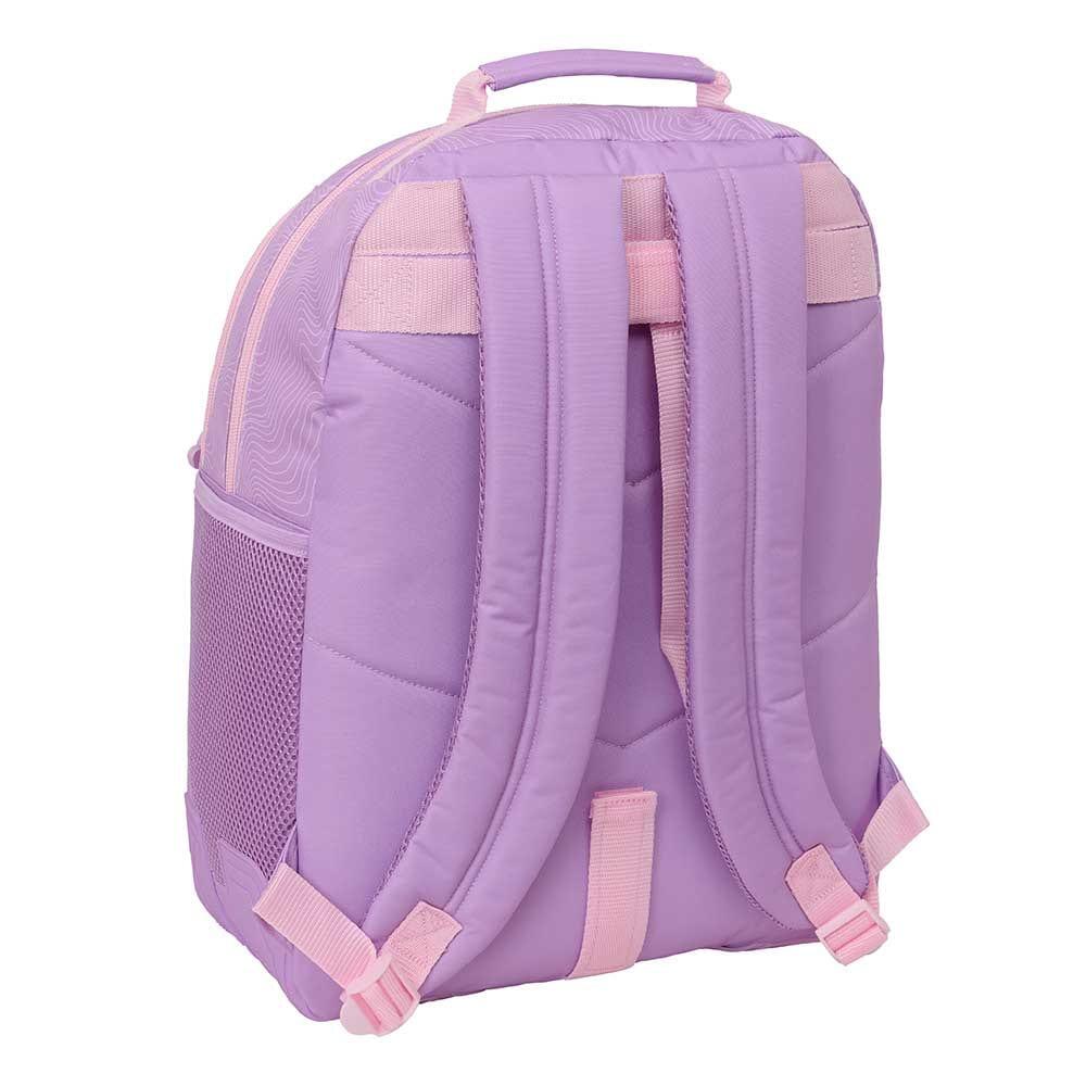 Mochila escolar infantil K-Pop Demon Hunters com porta-garrafa (lilás) 2/4