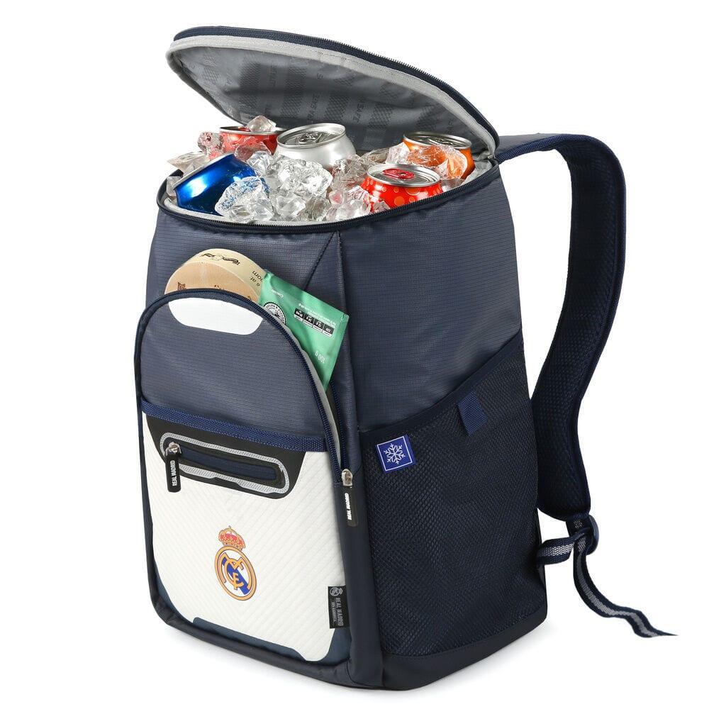 Mochila Térmica Adultos Real Madrid Ripstop con Bolsillo Frontal Azul 2/4