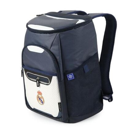 Sac à dos thermique Real Madrid Ripstop pour adultes avec poche avant - Bleu