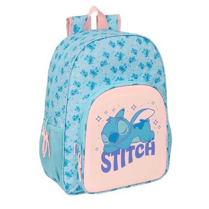 Sac à dos Stitch 3D pour enfants avec porte-bouteille et bretelles rembourrées