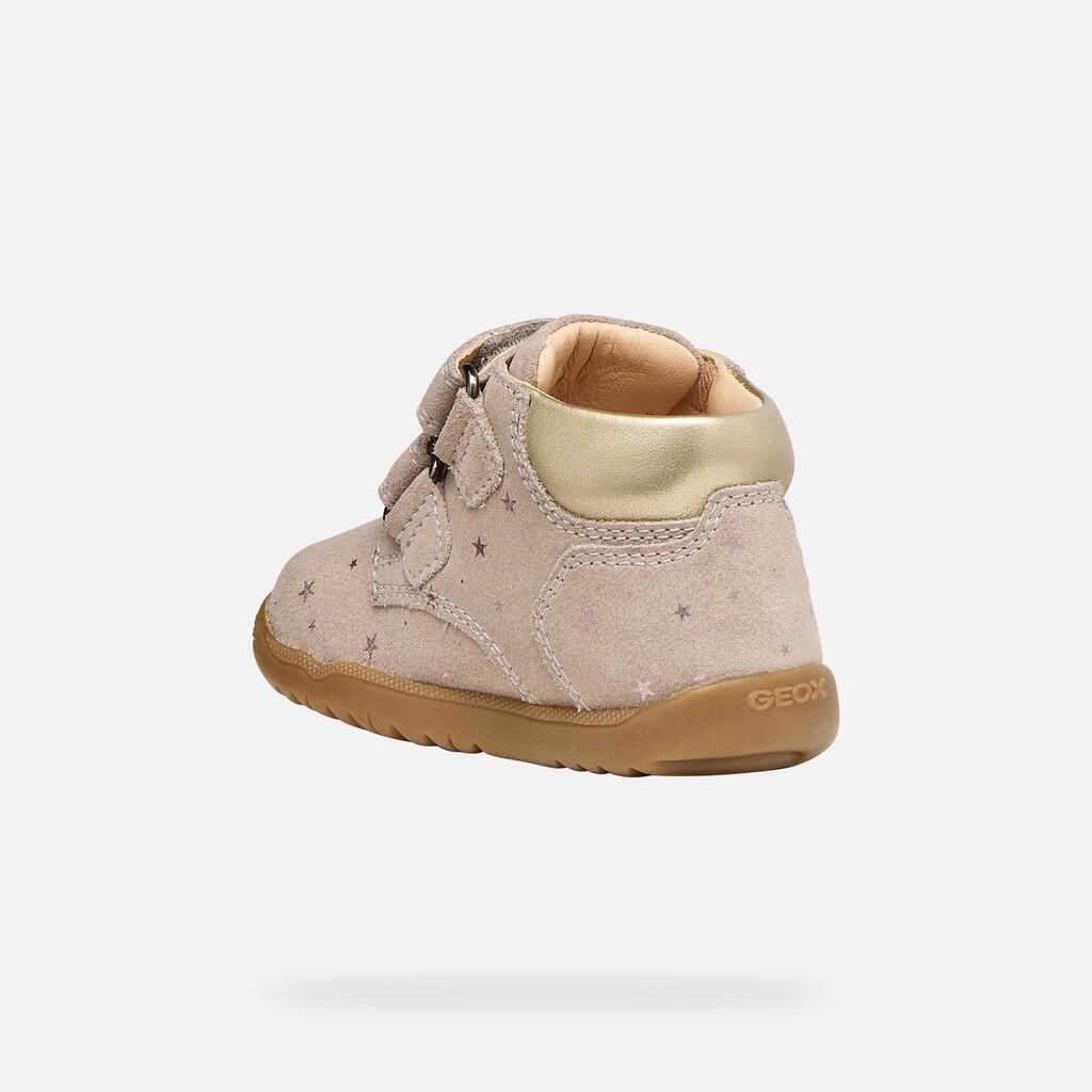 Premiers Pas Bébé Fille B MACCHIA GIRL Beige Foncé 4/7