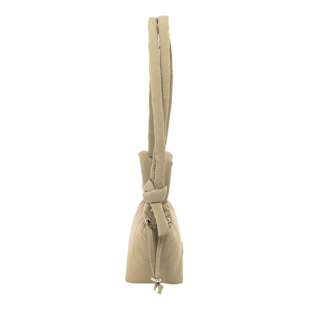 Mochila acolchoada Moos Adult Capsule com fecho magnético bege 3/4