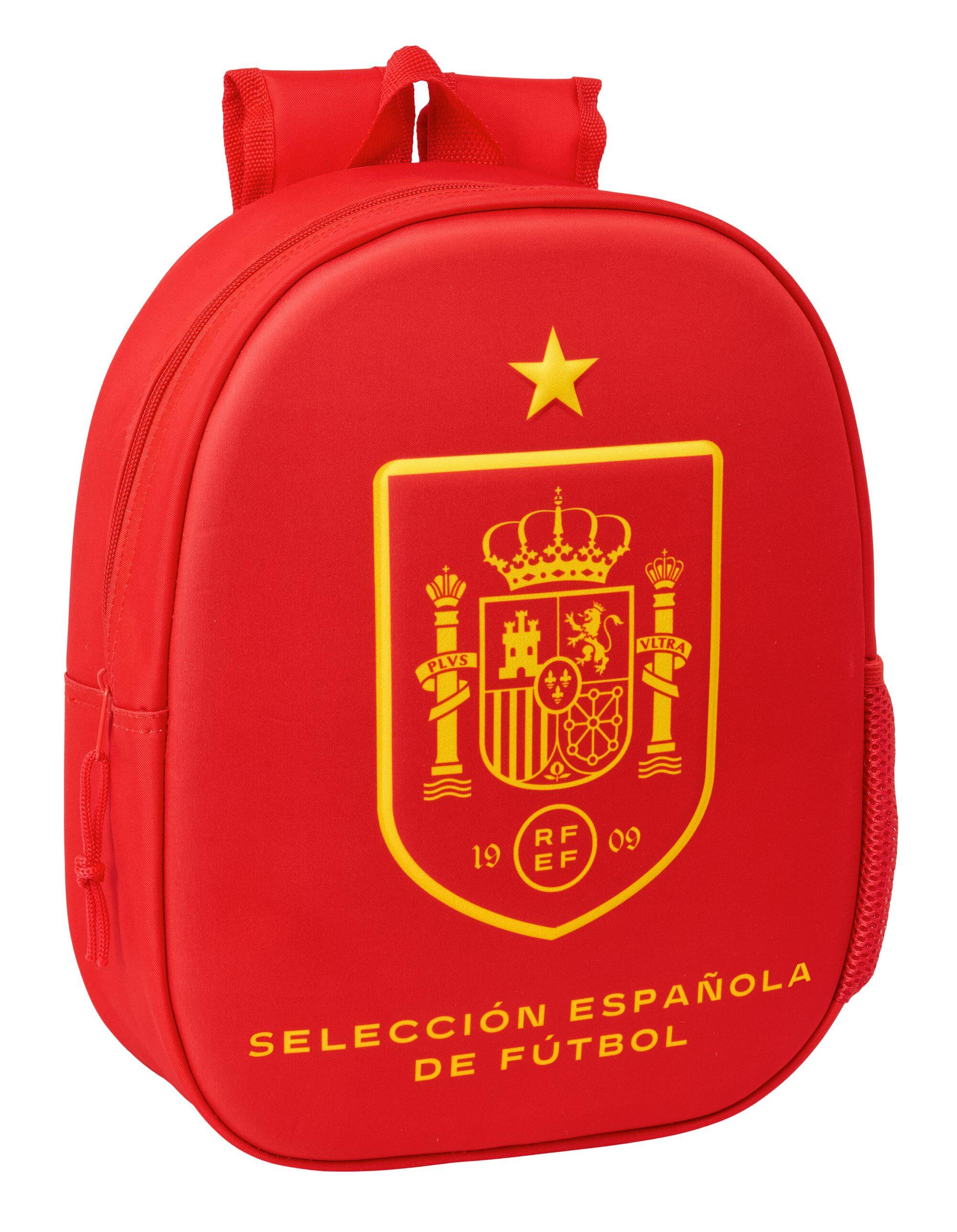 Zaino 3D per bambini con logo della nazionale spagnola di calcio e 2/4