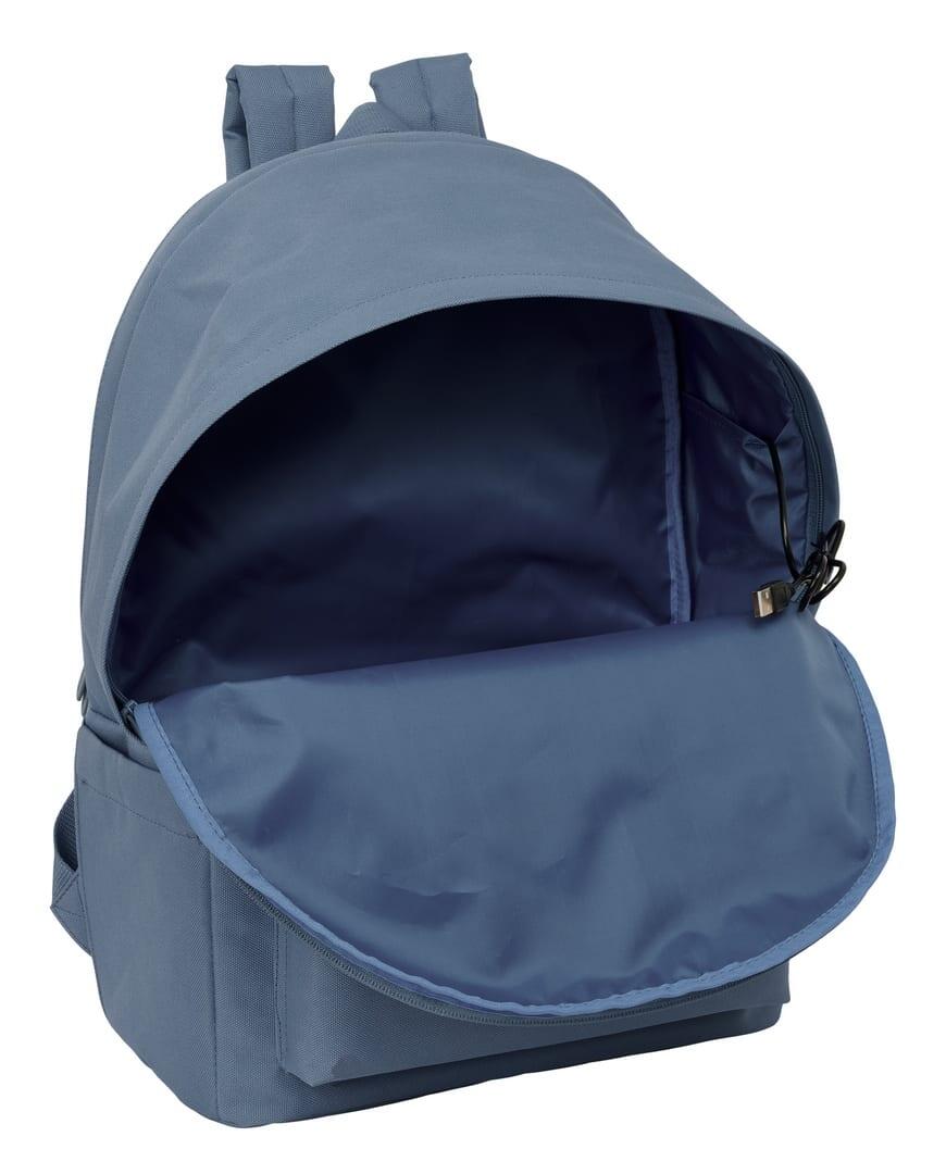 Mochila El Ganso Basics para adultos, para laptop de 15,6", com porta USB - Azul 5/6