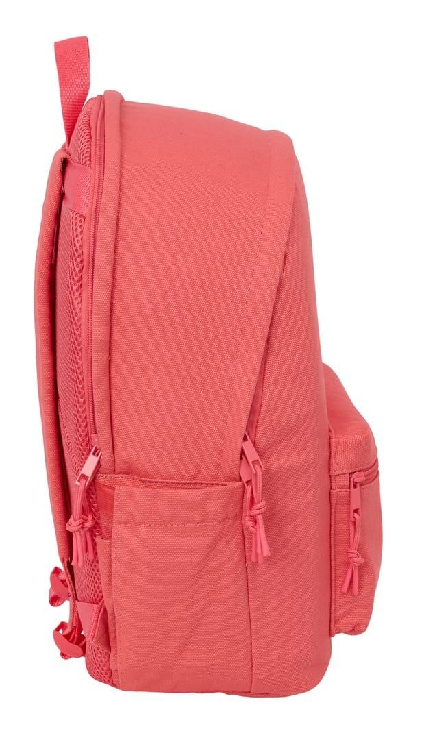Mochila Marsala para adultos com porta USB e bolso frontal para laptop de 15,6". 4/6