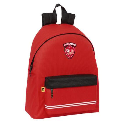 Sac à dos enfant Kings League avec poche avant et dos rembourré, noir