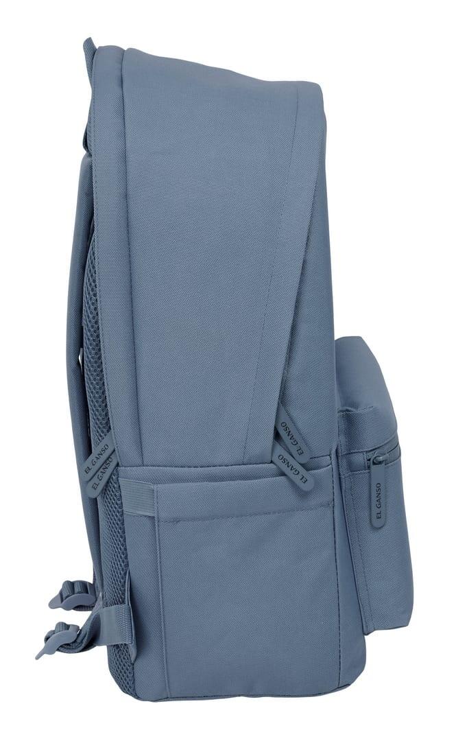Mochila El Ganso Basics para adultos, para laptop de 15,6", com porta USB - Azul 4/6