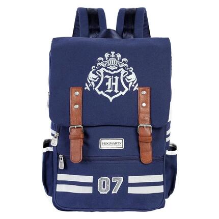 Mochila Guardería 3D Infantil Harry Potter con Cremallera Azul