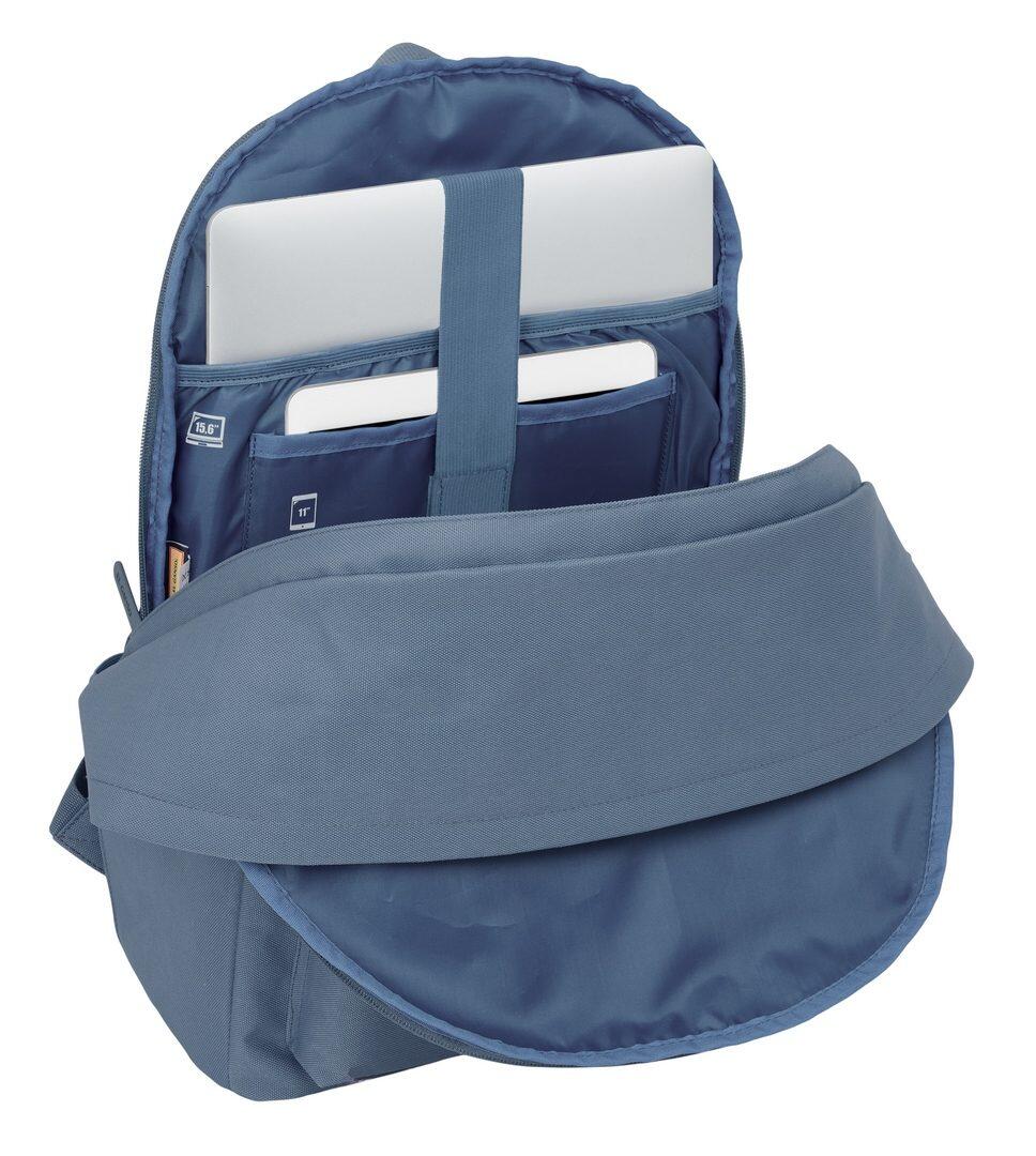 Mochila El Ganso Basics para adultos, para laptop de 15,6", com porta USB - Azul 6/6