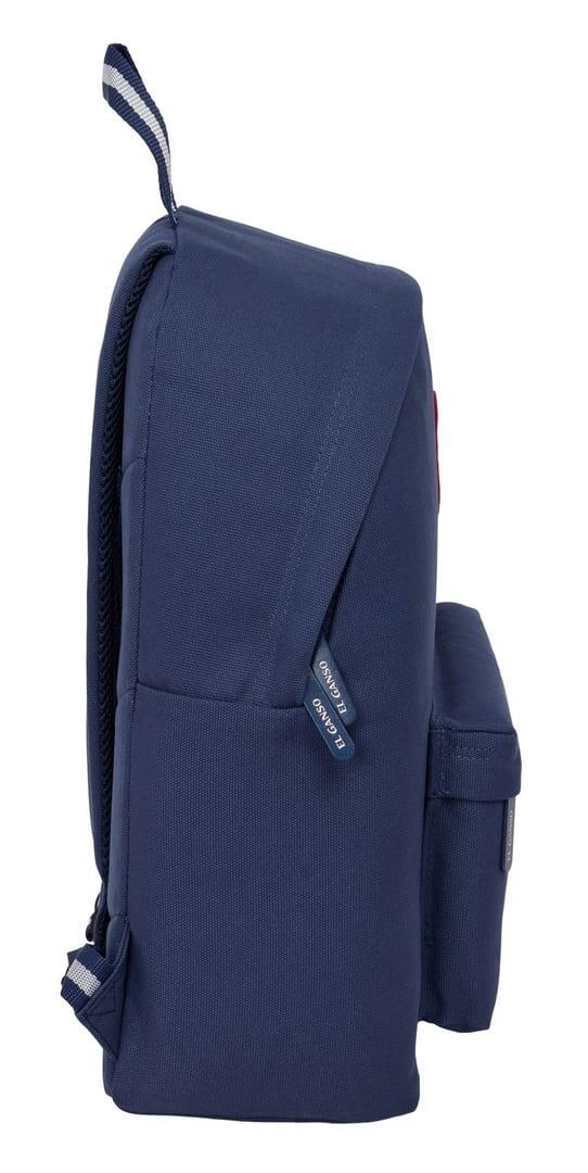 Mochila El Ganso Jeans para adultos com bolso frontal e costas acolchoadas 3/3