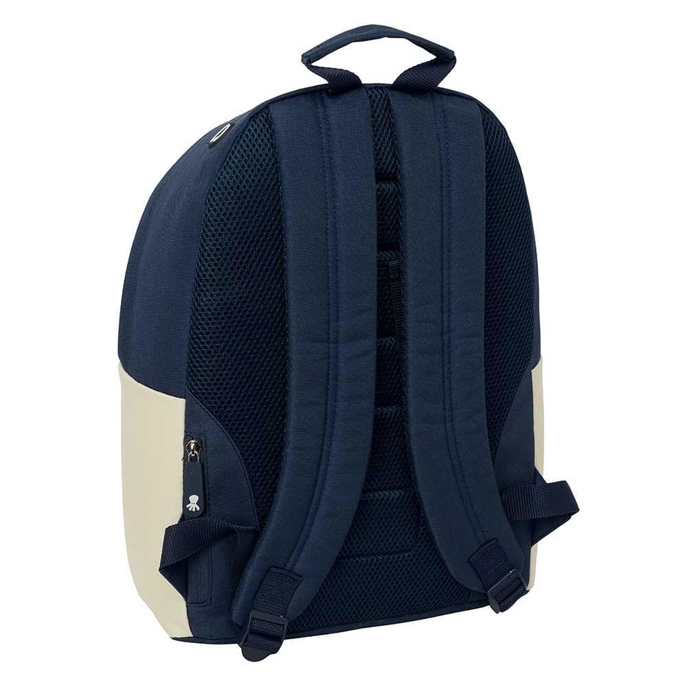 Der Octopus 14,1″ Laptop-Rucksack für Erwachsene mit Vordertasche, Beige 2/4